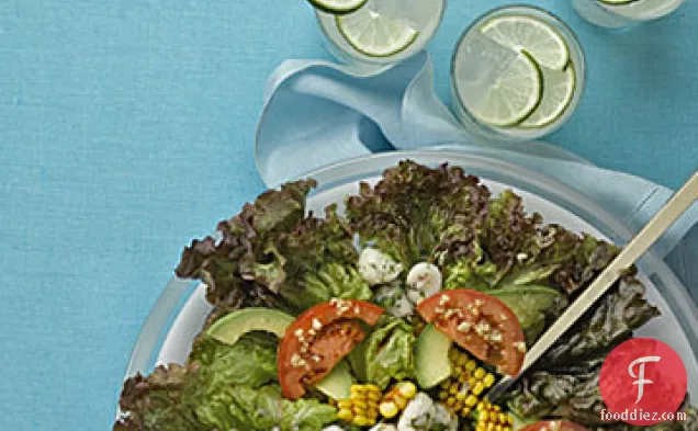 Southwest-Style Scallop Seviche Salad