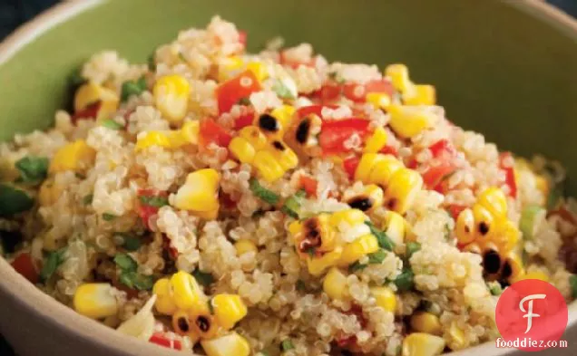 Cook the Book: Grilled Corn and Quinoa Salad