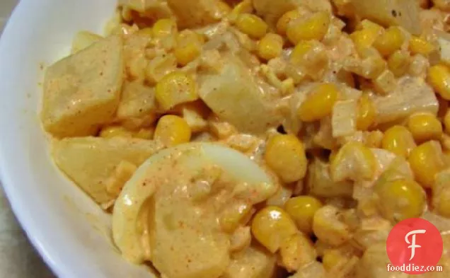 Potato, Egg and Corn Salad With Buttermilk