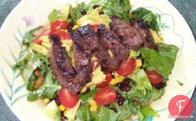 Steak, Avocado, & Bean Salad