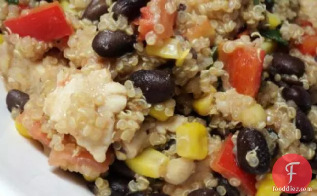 Quinoa Salad With Chicken and Black Beans