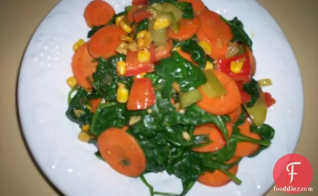 Hot Spinach Salad