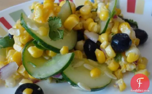 Corn & Blueberry Salad