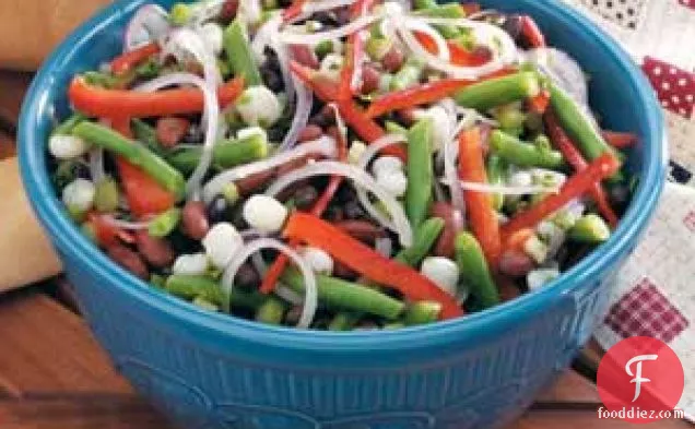 Hominy Bean Salad