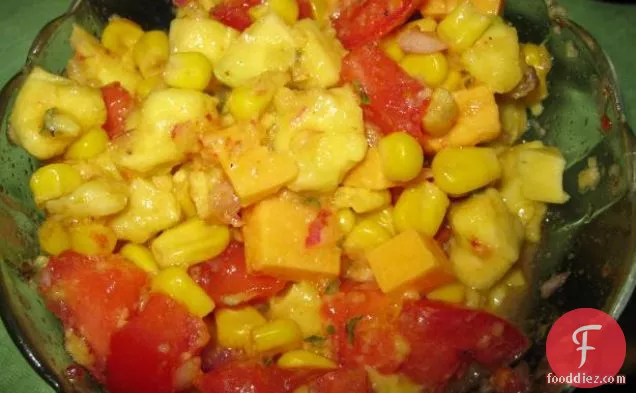 Corn, Tomato and Avocado Salad