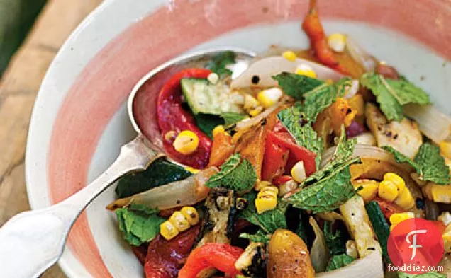 Fire-Roasted Vegetable Salad