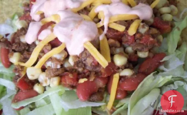 Quick Vegetarian Taco Salad