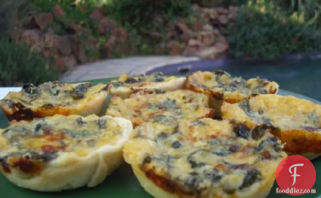 Watercress & Cheese Tartlets