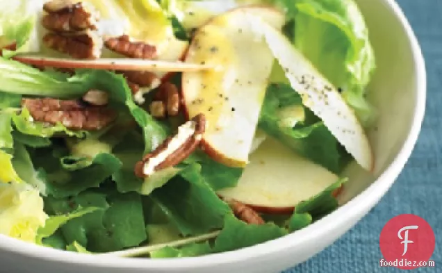 Escarole Salad with Apples and Pecans