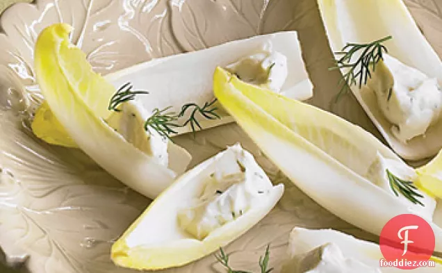 Endive Spears with Herbed Goat Cheese