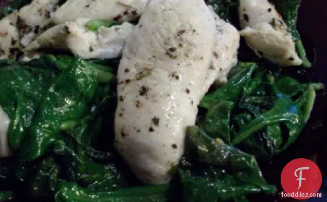 ब्रेज़्ड बेल्जियम एंडिव और चिकन कटलेट-साफ खाना