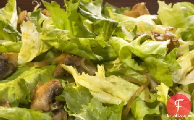 Warm Escarole and Mushroom Salad