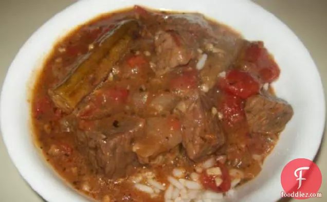 Mia Bamia Arabic Lamb and Okra Stew