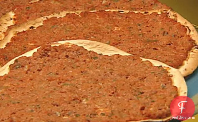 Armenian Pizza (aka Lahmajoon)