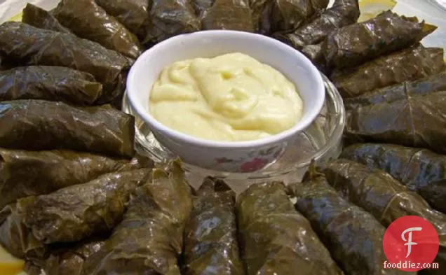 Stuffed Grape Leaves (With Meat)