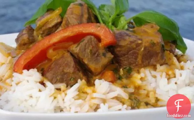 Red Curried Lamb