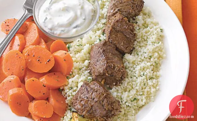 Moroccan-Spiced Lamb Kebabs