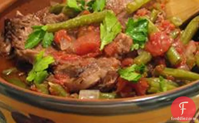 ग्रीक भेड़ का बच्चा स्टू