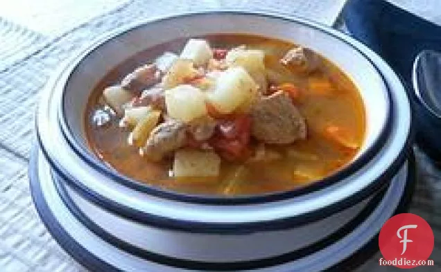 Goulash Soup - Pork or Lamb (Júhus Vagy Diszno Gulyas)