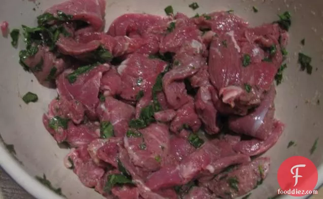 Grilled Rack of Lamb