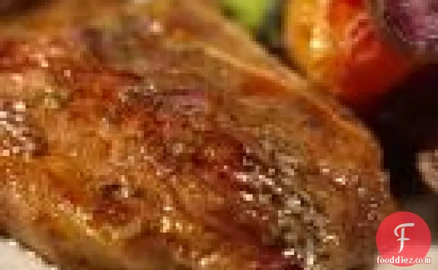 नींबू-काली मिर्च भेड़ का बच्चा चॉप