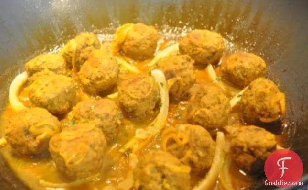 Meatball Tagine With Herbs and Lemon