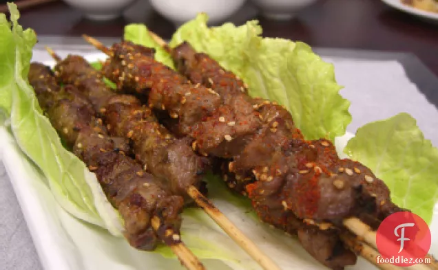 Brochettes of Lamb