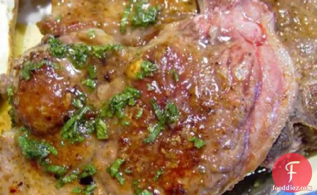 Lamb Chops With Jalapeno Mint Sauce