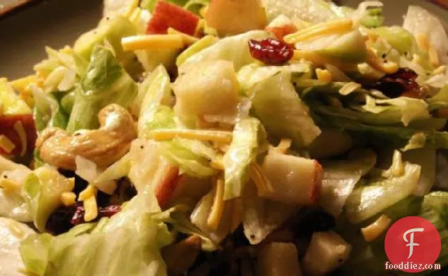 Cranberry, Pear, Apple Tossed Salad