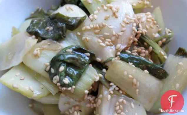 10-minute Quick Sauteed Bok Choy
