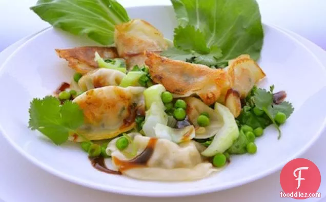 Potstickers With Bok Choy