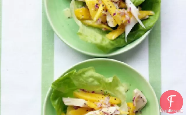 Mango and Hearts of Palm Salad with Lime Vinaigrette