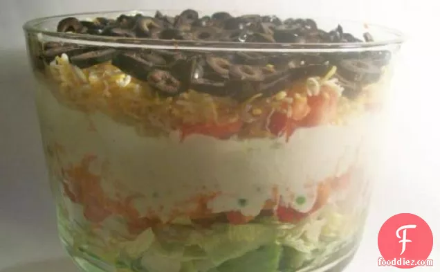 Layered Chef Salad