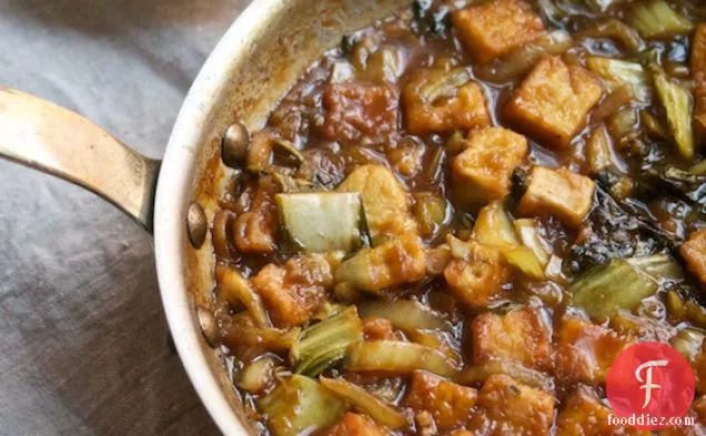 Sweet-and-sour Tofu With Bok Choy