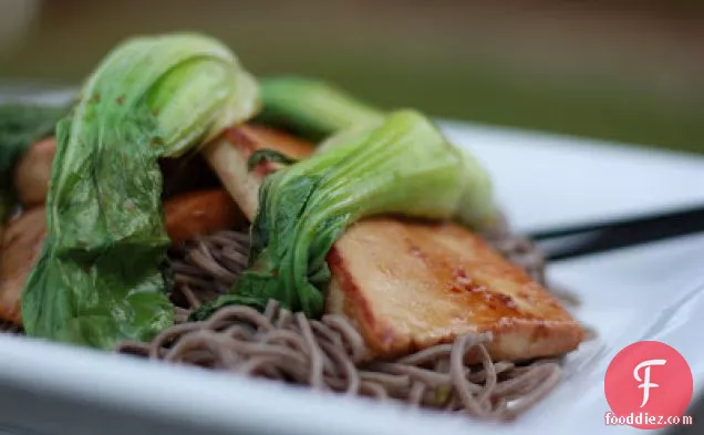 Soba Noodles With Tofu And Bok Choy