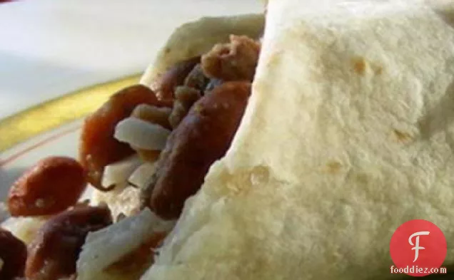 उभड़ा हुआ बाइसन, एल्क, या वेनिसन बरिटोस