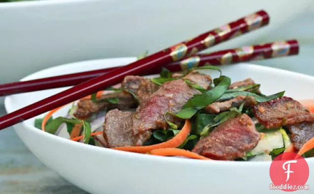 Asian Beef And Bok Choy Salad
