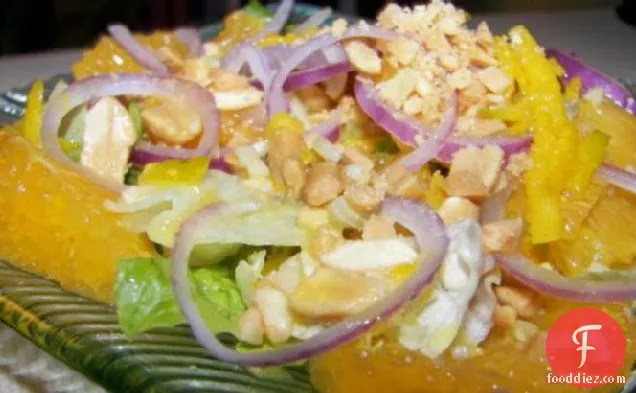 Orange and Peanut Salad