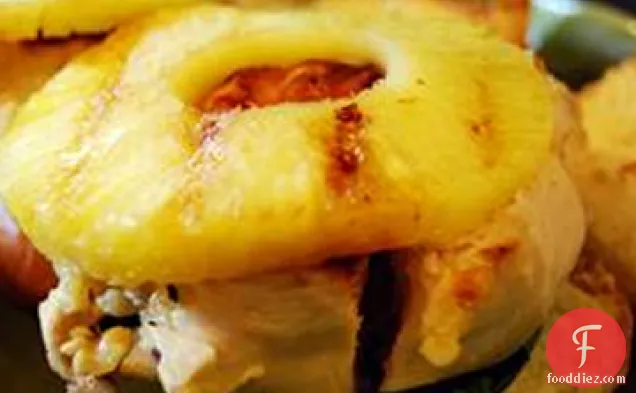 Grilled Chicken Pineapple Sliders