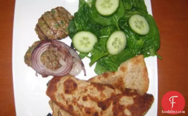 Curried Pork Burgers