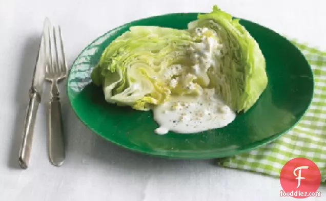 Iceberg Wedges with Gorgonzola Dressing