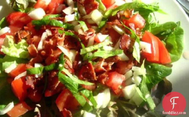 Tomato and Bacon Salad in Bibb Lettuce Cups