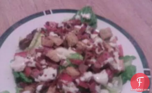 Darthlaurie's Beef, Bacon, and Blue Cheese Salad