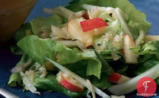 Fennel and Apple Salad with Lemon-Shallot Dressing