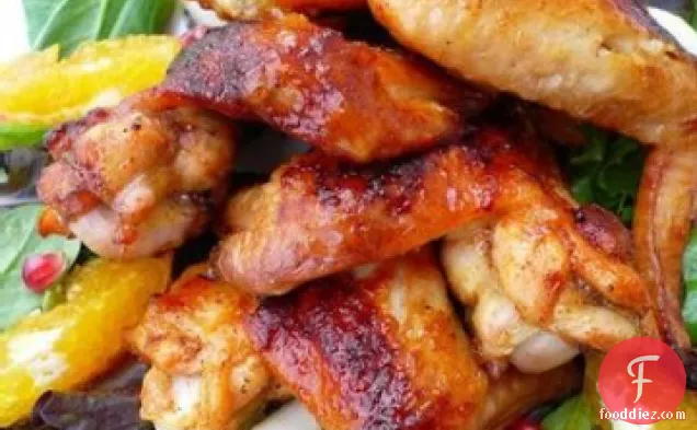 Honey Curry Chicken Wings