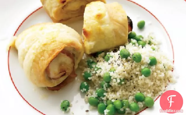 Chicken, Ham, and Cheese Roll-Ups