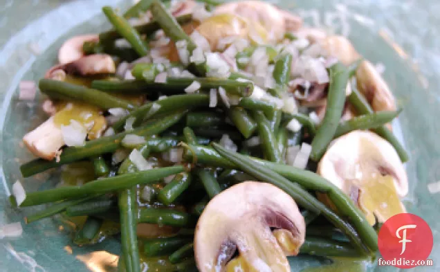 Green Bean and Mushroom Salad