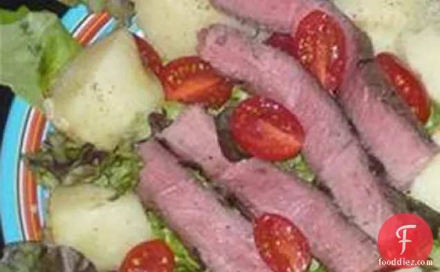 Warm Steak and Potato Salad