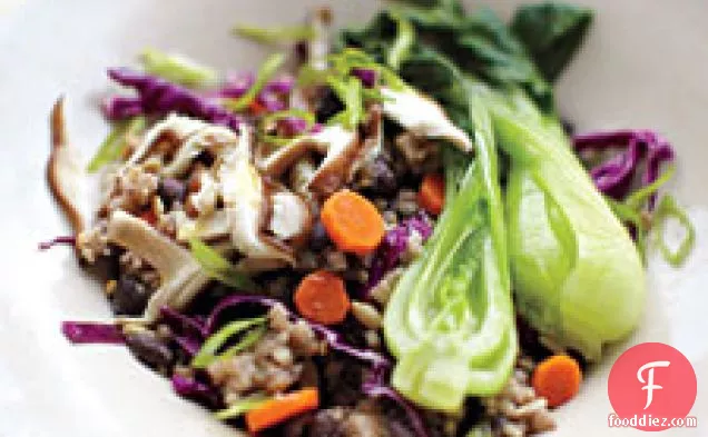 Millet Bowl With Black Beans And Vegetables