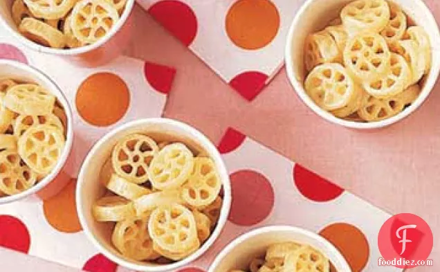 Pasta Wheels and Cheese